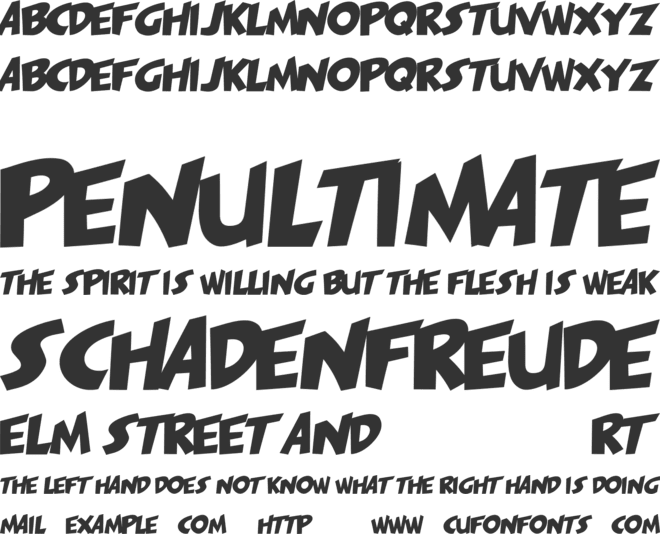 PAGI JAKARTA font preview