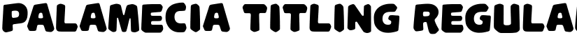 Palamecia Titling Regular font