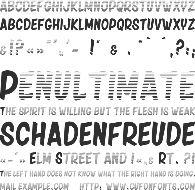 Friday Night_PersonalUseOnly font preview
