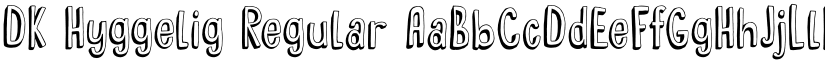 DK Hyggelig Regular font