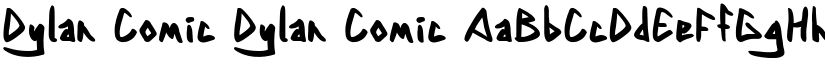 Dylan Comic Dylan Comic font