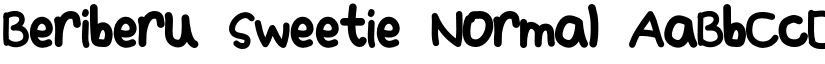 Beriberu Sweetie font download
