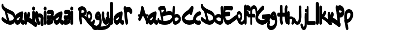 Dakinizazi Regular font