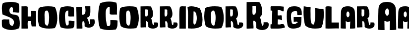 Shock Corridor Regular font