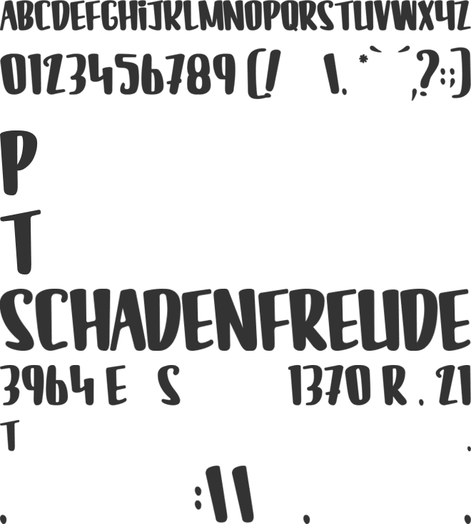 LE SILENCE DES CAFARDS font preview