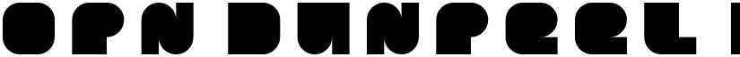 OPN DunPeel Lust font