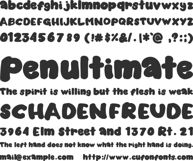 MarshyKate font preview