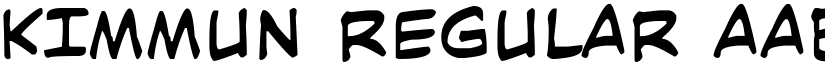 Kimmun font download