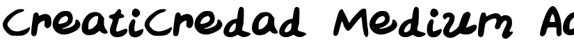CreatiCredad font download