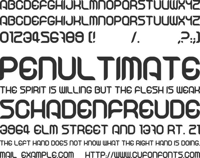 Ibiscus font preview