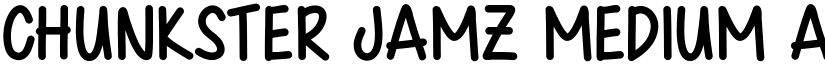Chunkster Jamz Medium font