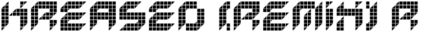 Kreased (Remix) Regular font