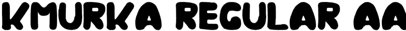 kmurka Regular font