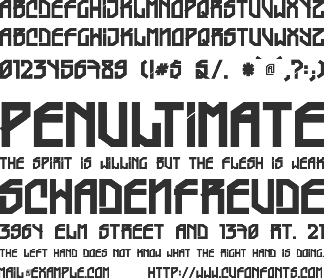 Typograff font preview