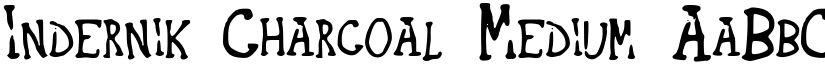Indernik_Charcoal Medium font