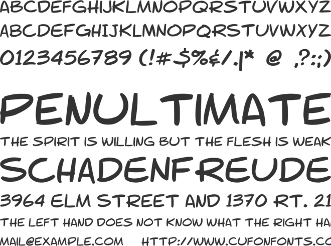 gsmfont font preview