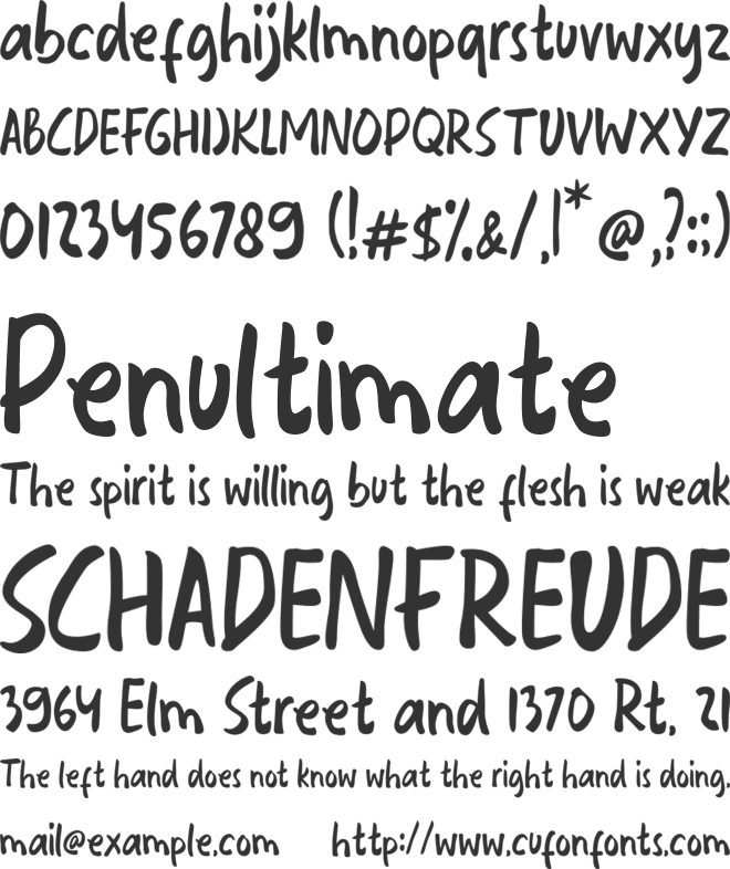 PLAYPULL font preview