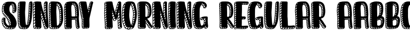 Sunday Morning Regular font