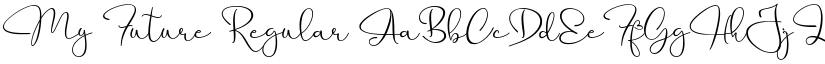 My Future Regular font