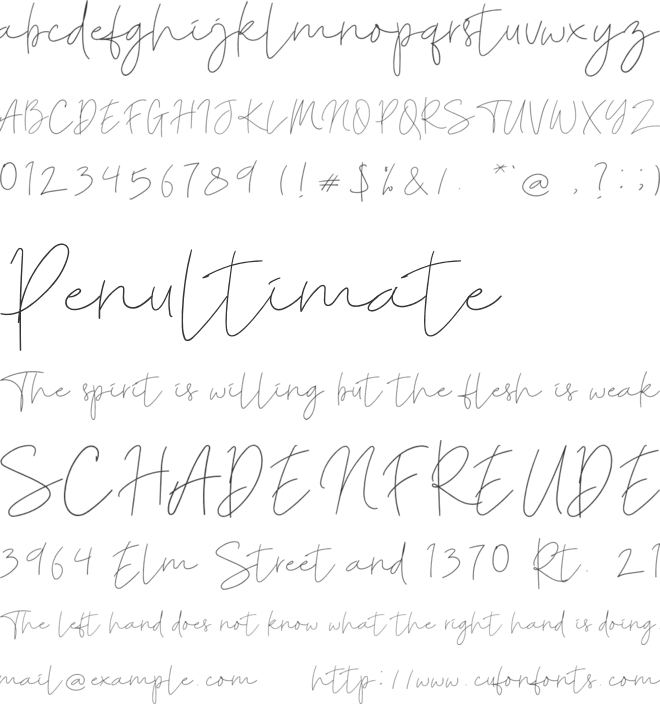 Des Rosesa font preview