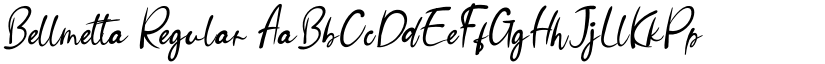 Bellmetta Regular font