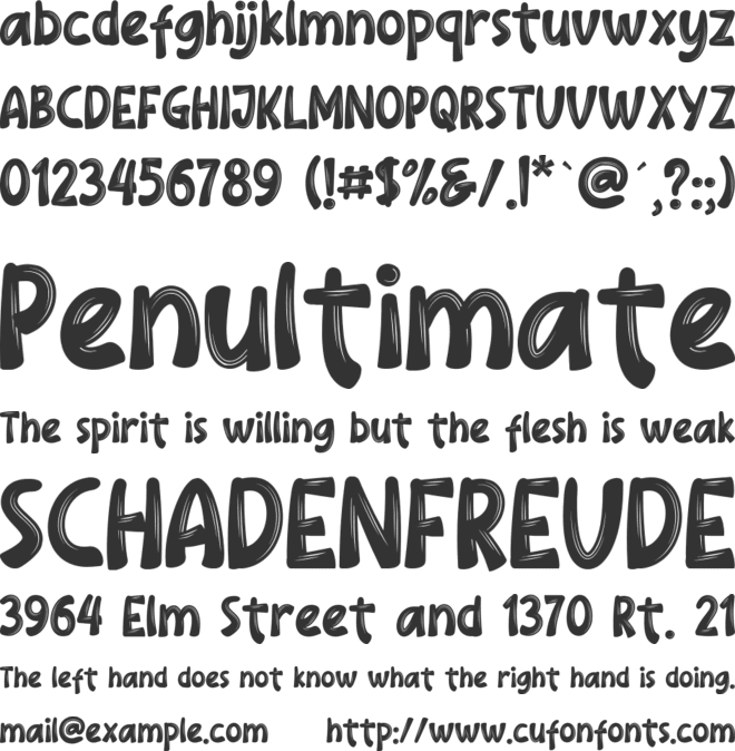 Royal Mision font preview