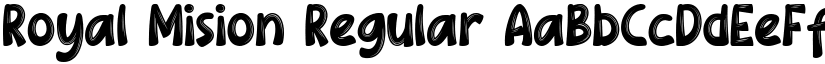 Royal Mision Regular font