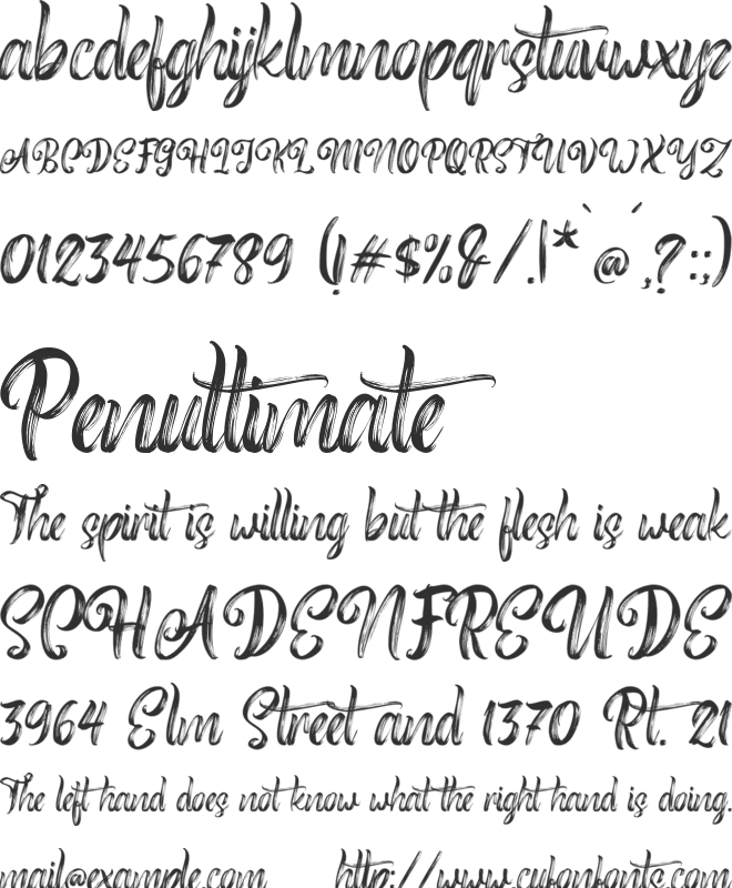 Roasttery  Free Personal Use font preview