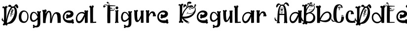 Dogmeal Figure Regular font