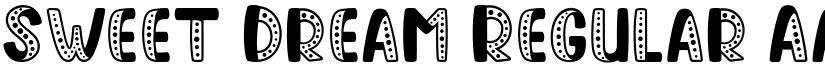 Sweet Dream Regular font