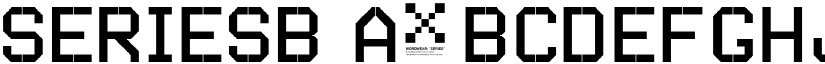 SERIESB font