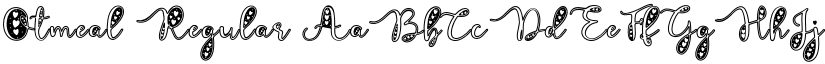 Otmeal Regular font