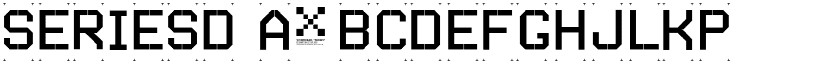 SERIESD font