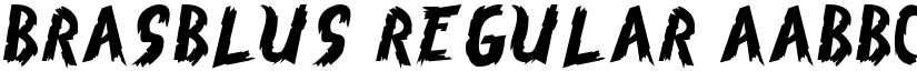 Brasblus Regular font