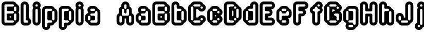Blippia font