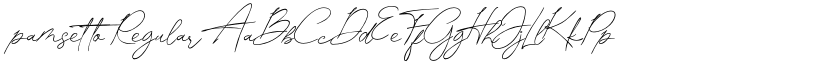pamsetto Regular font
