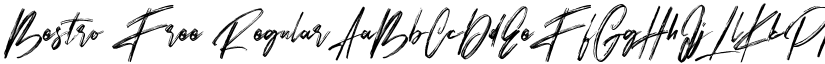 Bestro Free Regular font