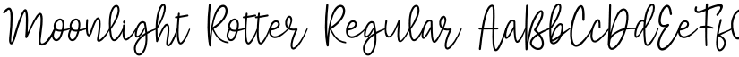 Moonlight Rotter Regular font