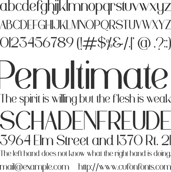Pinkerston font preview