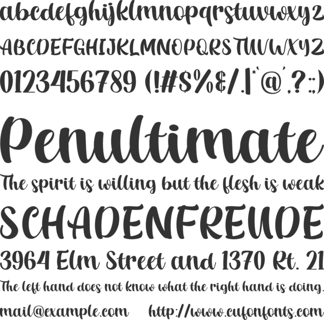 Ashburton font preview