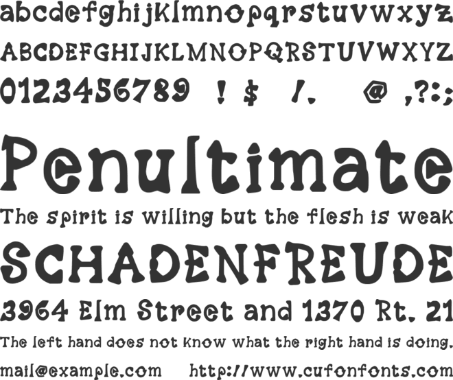 Mosaic Serif font preview