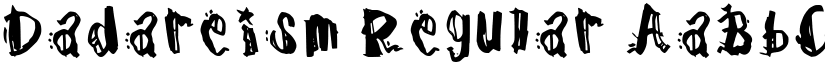 Dadareism Regular font