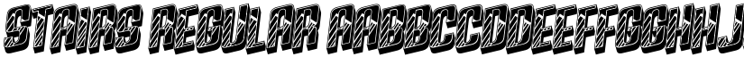 Stairs Regular font