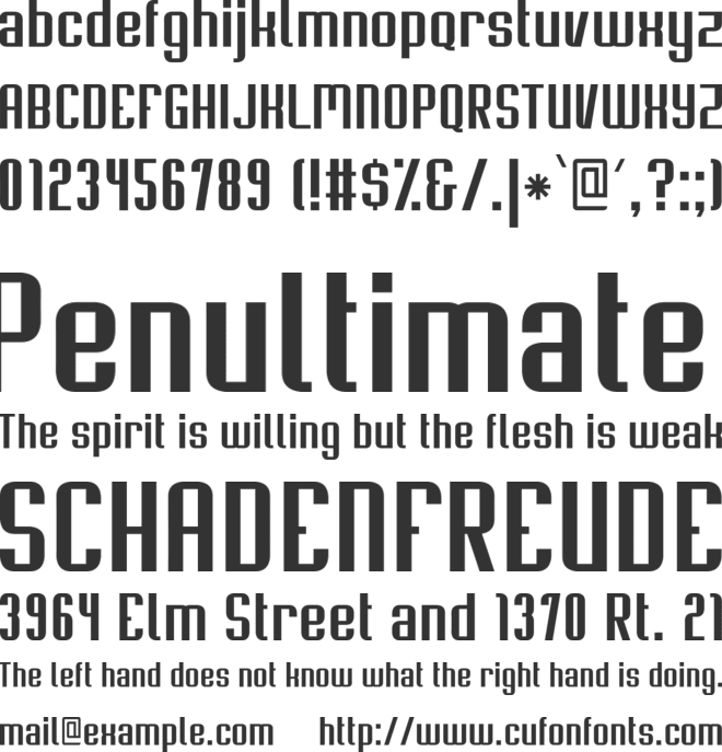 Soupertrouper font preview