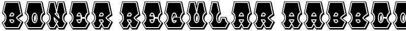 Boner Regular font
