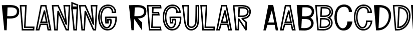 Planing font download