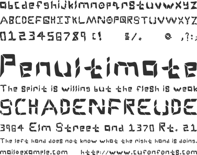 Cyber Sans Font font preview