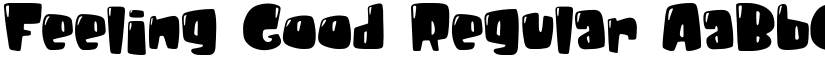 Feeling Good Regular font