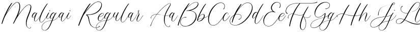 Maligai Regular font