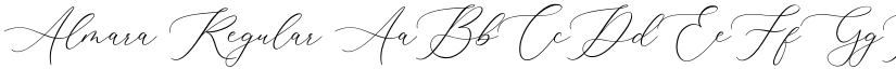 Almara Regular font